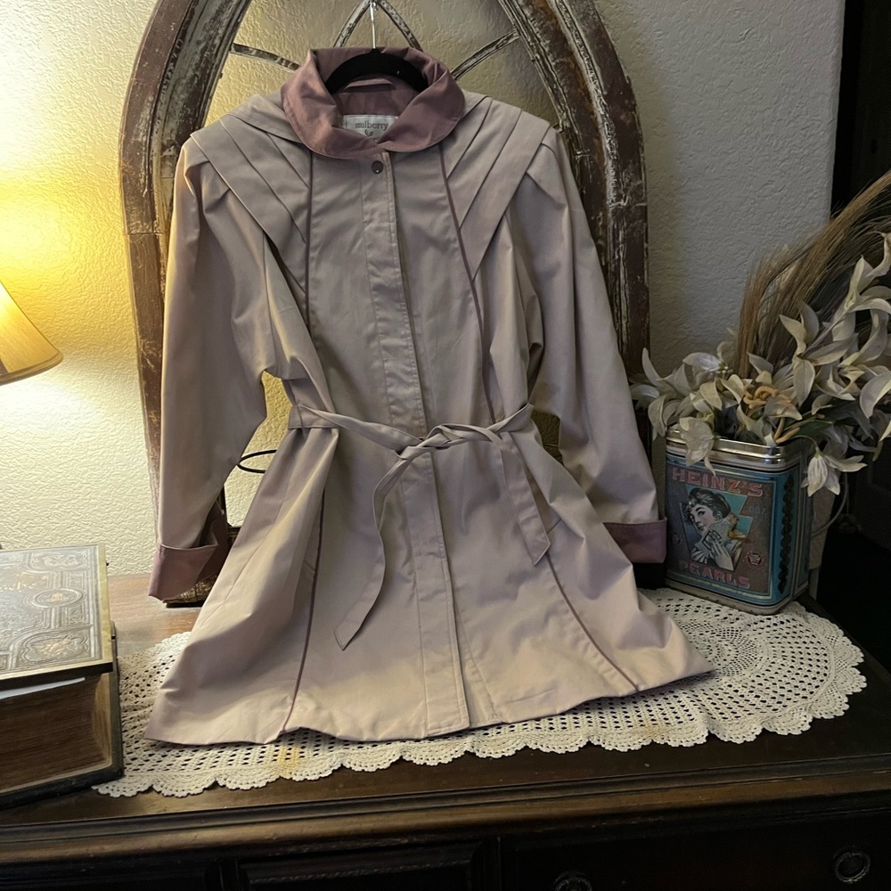 Mulberry Street Vintage Taupe Jacket , Size Small